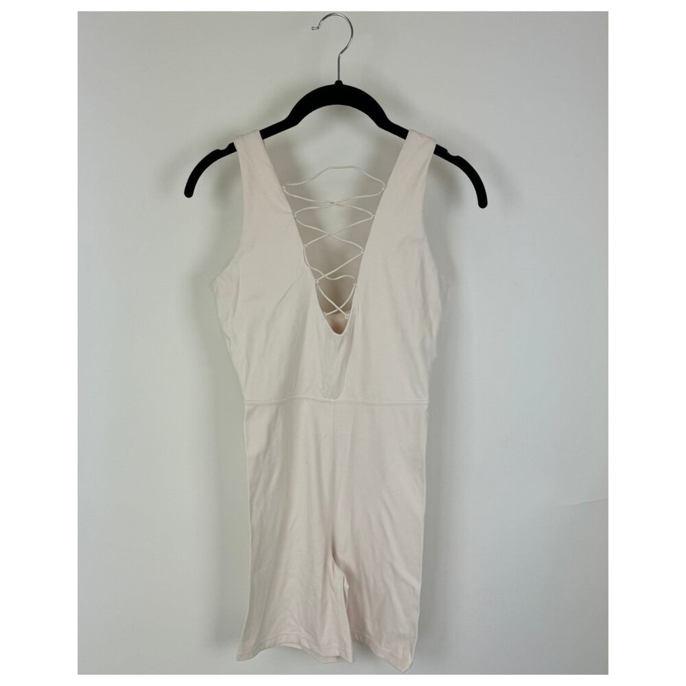WeWoreWhat Cream Active Onesie